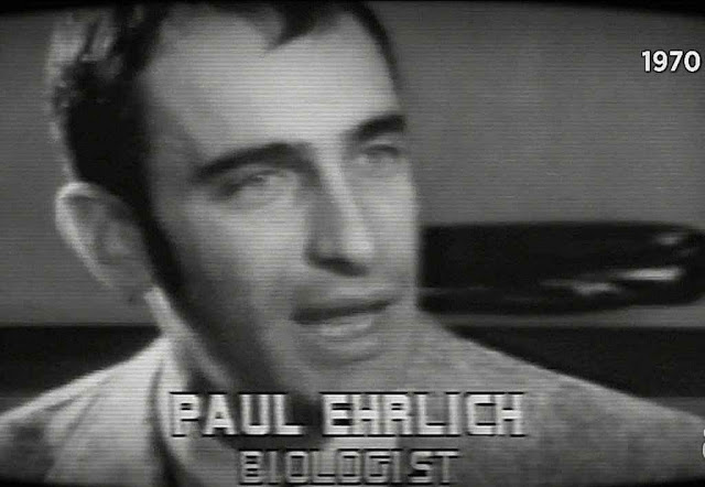 Paul Ehrlich profetizava a virtual extinção da humanidade pela fome num planeta sem recursos naturais pelo ano 2000 ou antes