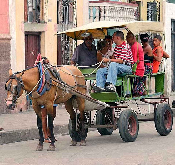 Em Havana, transporte público ecologicamente correto