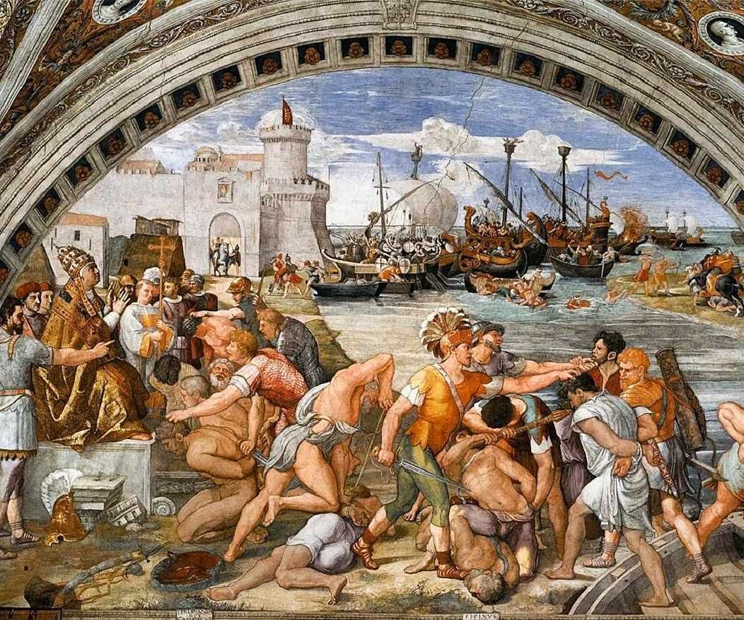 Batalha de Óstia, Roma - Palazzi Vaticani