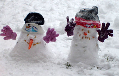 Bonecos de neve em Berlim. Clima mundial não aqueceu nos últimos 16 anos