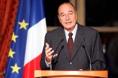 Políticos fingem acreditar em aquecimento global para aumentar impostos. Presidente Chirac promoveu 