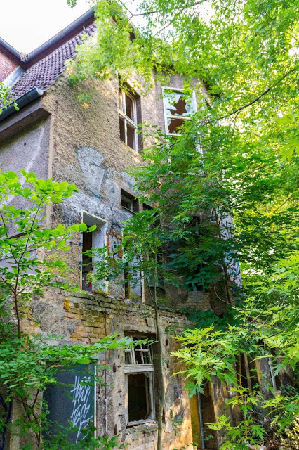 Casa abandonada em Berlim