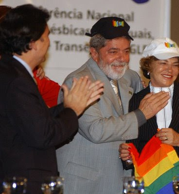 Presidente Lula, ministro de Saúde Temporão, 1ª Conferência Nacional de GLBT, Fabio Rodrigues Pozzebom-ABr.