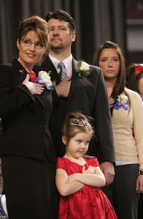 Sarah Palin com sua família