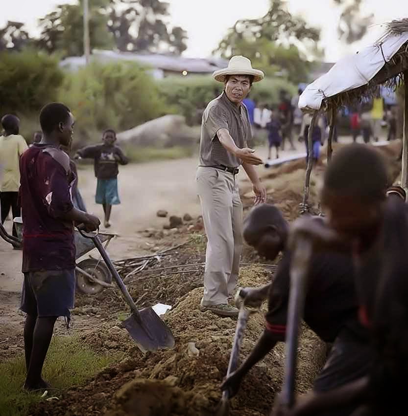 A China deita a mão na infraestrutura africana