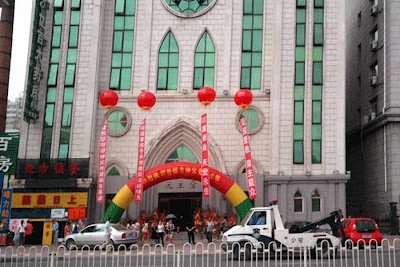 Harbin: igreja onde aconteceu a sagração sacrílega e ilegal.