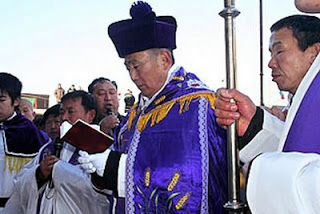 Bispo de Zhengding celebra funeral Pe Joseph Jia desafiando a polícia