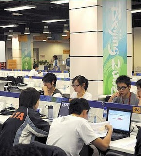 Centro de prensa Olimpiadas, Pequim. Pesadelo chinês