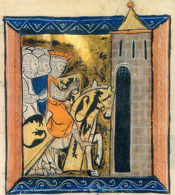 Balduino I rei de Jerusalém, renunciou à sua rica Flandres
